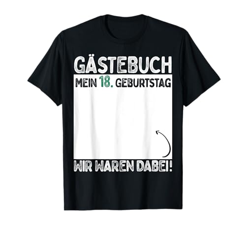 18. Geburtstag Junge Mädchen 18 Jahre 2007 Lustig Geschenk T-Shirt von T-Shirt 18. Geburtstag Junge Mädchen 18 Jahre Deko