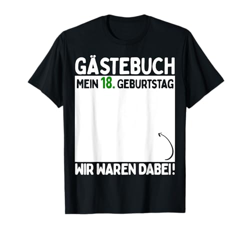 18. Geburtstag Junge Mädchen 18 Jahre 2007 Lustig Geschenk T-Shirt von T-Shirt 18. Geburtstag Junge Mädchen 18 Jahre Deko