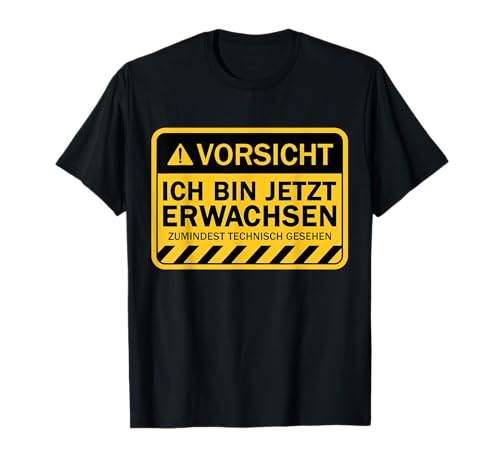 18. Geburtstag Junge Mädchen 18 Jahre 2007 Lustig Geschenk T-Shirt von T-Shirt 18. Geburtstag Junge Mädchen 18 Jahre Deko