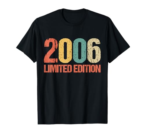 19. Geburtstag Junge Mädchen 19 Jahre 2006 Lustig Geschenk T-Shirt 19. Geburtstag Junge Mädchen 19 Jahre 2006 Lustig Geschenk T-Shirt von T-Shirt 19. Geburtstag Herren Damen 19 Jahre Deko
