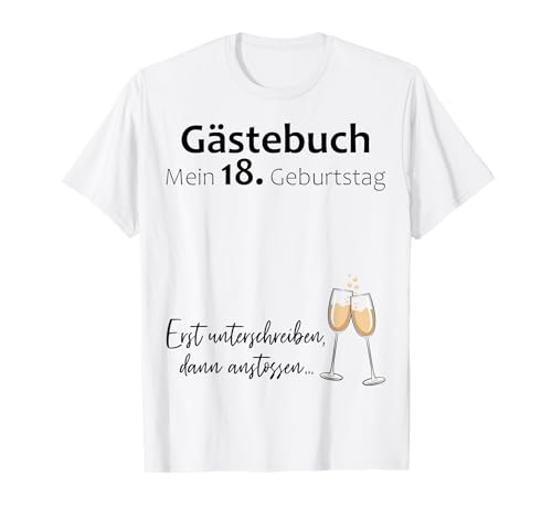 18. Geburtstag Junge Mädchen 18 Jahre 2007 Lustig Geschenk T-Shirt von T-Shirt 18. Geburtstag Junge Mädchen 18 Jahre Deko