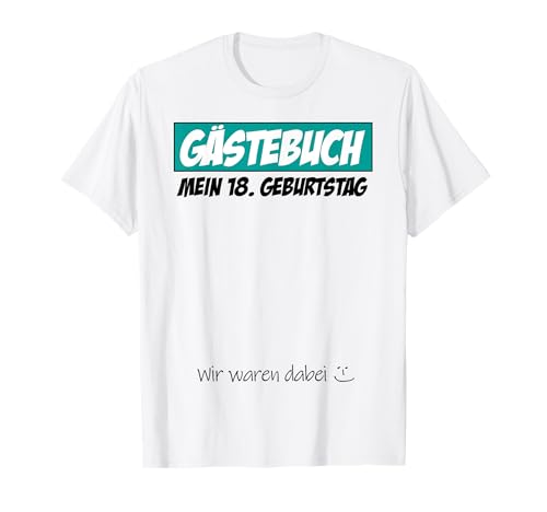 18. Geburtstag Junge Mädchen 18 Jahre 2007 Lustig Geschenk T-Shirt von T-Shirt 18. Geburtstag Junge Mädchen 18 Jahre Deko