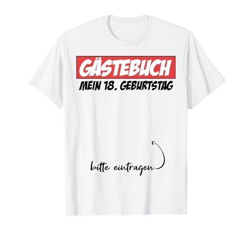18. Geburtstag Junge Mädchen 18 Jahre 2007 Lustig Geschenk T-Shirt von T-Shirt 18. Geburtstag Junge Mädchen 18 Jahre Deko