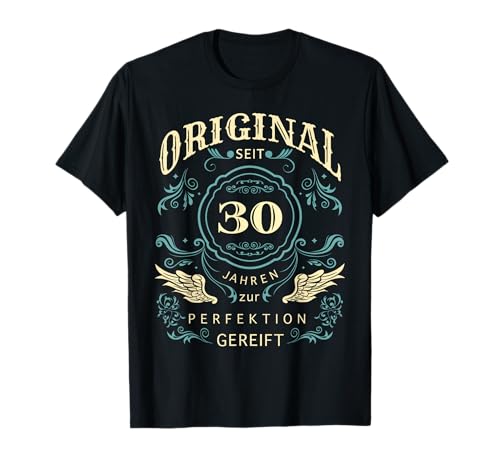 30. Geburtstag Mann Geschenk Lustig Gästebuch Vintage Männer T-Shirt 30. Geburtstag Mann Geschenk Lustig Gästebuch Vintage Männer T-Shirt von Geburtstagsgeschenk Deko Vintage Männer Retro 30er