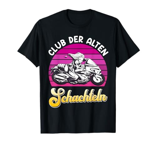 Großmutter CLUB DER ALTEN SCHACHTELN Lustiges Frauen T-Shirt Großmutter CLUB DER ALTEN SCHACHTELN Lustiges Frauen T-Shirt von Geburtstagsgeschenk Frauen Geburtstag Party B-Day