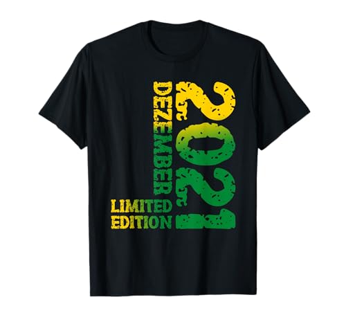 4. Geburtstag Jungen Mädchen Limited Edition Dezember 2021 T-Shirt von Geburtstagsgeschenk Frauen Männer Geburtstagsdeko