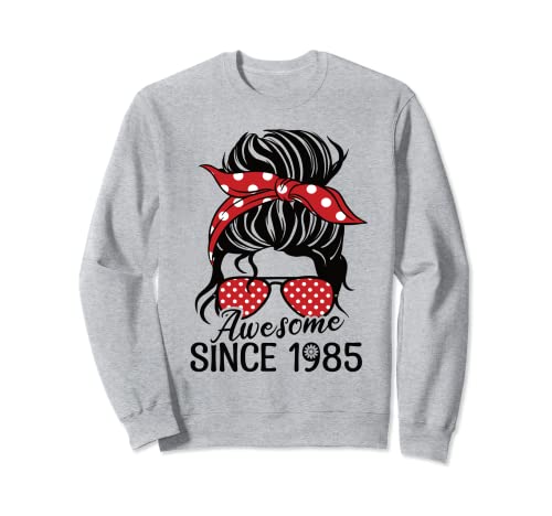 Vintage Awesome since 1985 Frau und Mädchen Geboren 1985 Sweatshirt Vintage Awesome since 1985 Frau und Mädchen Geboren 1985 Sweatshirt von Geburtstagsgeschenk Frauen Vintage Jahrgang 1985