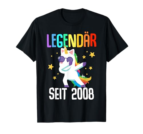 17. Geburtstag Junge Mädchen 17 Jahre 2008 Lustig Geschenk T-Shirt von T-Shirt 17 Jahre Junge Mädchen 17. Geburtstag Deko