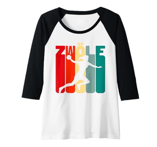 Damen 12. Geburtstag Handballer 12 Jahre Mädchen Handball Raglan Damen 12. Geburtstag Handballer 12 Jahre Mädchen Handball Raglan von Geburtstagsgeschenk Handball Mädchen Sport Frauen
