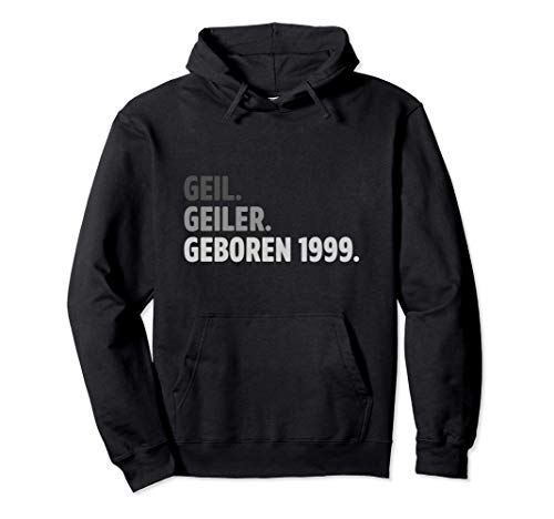 22 Geburtstag Geschenke 1999 Männer Frauen Geburtstagsdeko Pullover Hoodie von Geburtstagsgeschenk I Geschenkideen Deko Shop