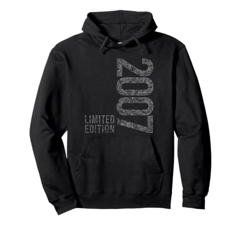 18. Geburtstag Junge Mädchen 2007 Limited Edition Pullover Hoodie 18. Geburtstag Junge Mädchen 2007 Limited Edition Pullover Hoodie von Geburtstagsgeschenk Jahrgang 2007 Jungen Mädchen