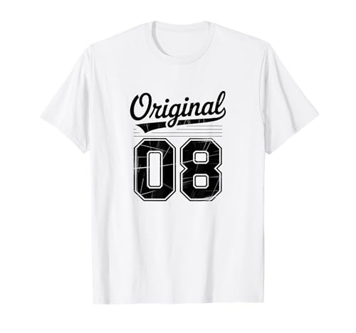 18. Geburtstag Junge Mädchen 2008 Limited Edition T-Shirt von Geburtstagsgeschenk Jahrgang 2008 Jungen Mädchen