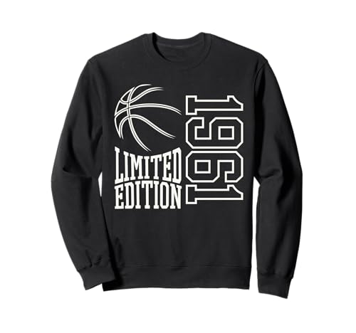 Geboren 1961 Herren Geburtstag Jahrgang 1961 Basketball Sweatshirt Geboren 1961 Herren Geburtstag Jahrgang 1961 Basketball Sweatshirt von Geburtstagsgeschenk Mann Frau geboren in 1961