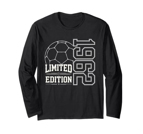 Geboren 1962 Damen Herren Geburtstag Jahrgang 1962 Fussball Langarmshirt Geboren 1962 Damen Herren Geburtstag Jahrgang 1962 Fussball Langarmshirt von Geburtstagsgeschenk Mann Frau geboren in 1962