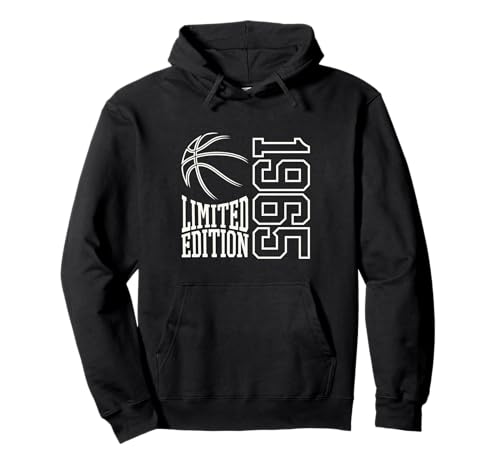 Geboren 1965 Herren Geburtstag Jahrgang 1965 Basketball Pullover Hoodie von Geburtstagsgeschenk Mann Frau geboren in 1965