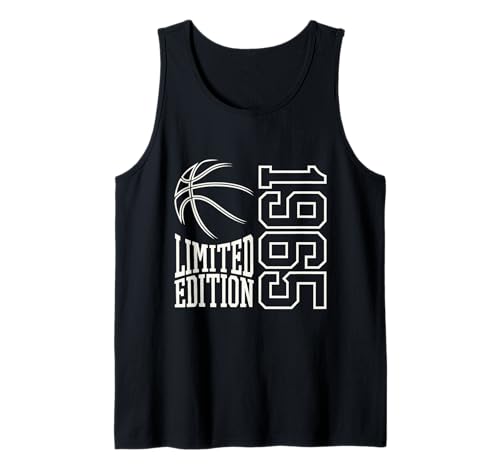 Geboren 1965 Herren Geburtstag Jahrgang 1965 Basketball Tank Top von Geburtstagsgeschenk Mann Frau geboren in 1965