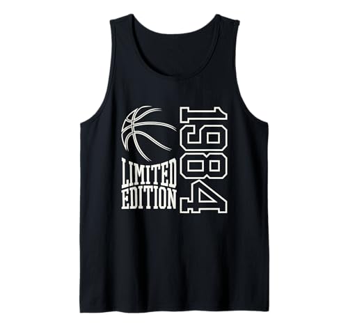 Geboren 1984 Herren Geburtstag Jahrgang 1984 Basketball Tank Top von Geburtstagsgeschenk Mann Frau geboren in 1984