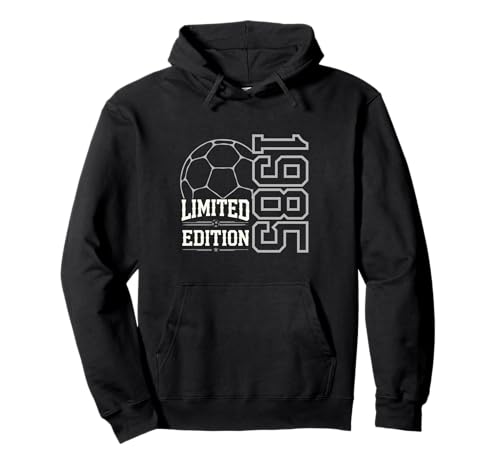 Geboren 1985 Damen Herren Geburtstag Jahrgang 1985 Fussball Pullover Hoodie Geboren 1985 Damen Herren Geburtstag Jahrgang 1985 Fussball Pullover Hoodie von Geburtstagsgeschenk Mann Frau geboren in 1985