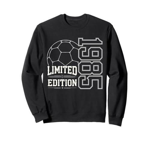 Geboren 1985 Damen Herren Geburtstag Jahrgang 1985 Fussball Sweatshirt Geboren 1985 Damen Herren Geburtstag Jahrgang 1985 Fussball Sweatshirt von Geburtstagsgeschenk Mann Frau geboren in 1985