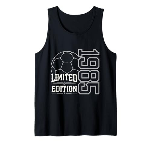 Geboren 1985 Damen Herren Geburtstag Jahrgang 1985 Fussball Tank Top Geboren 1985 Damen Herren Geburtstag Jahrgang 1985 Fussball Tank Top von Geburtstagsgeschenk Mann Frau geboren in 1985