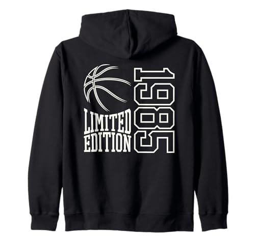 Geboren 1985 Herren Geburtstag Jahrgang 1985 Basketball Kapuzenjacke Geboren 1985 Herren Geburtstag Jahrgang 1985 Basketball Kapuzenjacke von Geburtstagsgeschenk Mann Frau geboren in 1985