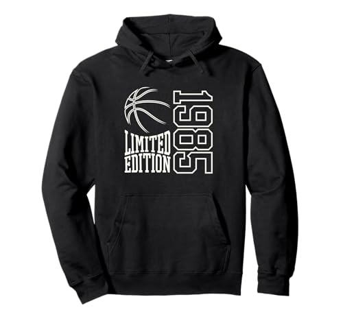 Geboren 1985 Herren Geburtstag Jahrgang 1985 Basketball Pullover Hoodie Geboren 1985 Herren Geburtstag Jahrgang 1985 Basketball Pullover Hoodie von Geburtstagsgeschenk Mann Frau geboren in 1985