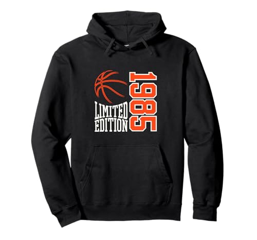 Geboren 1985 Herren Geburtstag Jahrgang 1985 Basketball Pullover Hoodie Geboren 1985 Herren Geburtstag Jahrgang 1985 Basketball Pullover Hoodie von Geburtstagsgeschenk Mann Frau geboren in 1985