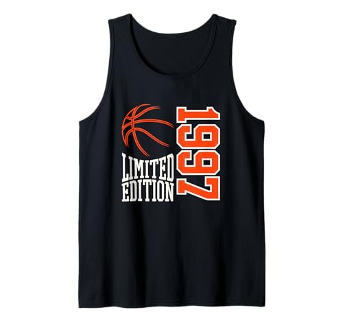 Geboren 1997 Herren Geburtstag Jahrgang 1997 Basketball Tank Top von Geburtstagsgeschenk Mann Frau geboren in 1997