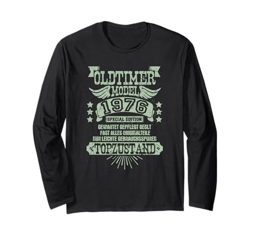 Oldtimer Model Jahrgang 1976 Männer Frauen Geburtstag Langarmshirt Oldtimer Model Jahrgang 1976 Männer Frauen Geburtstag Langarmshirt von Geburtstagsgeschenk Oldtimer Model Special edition