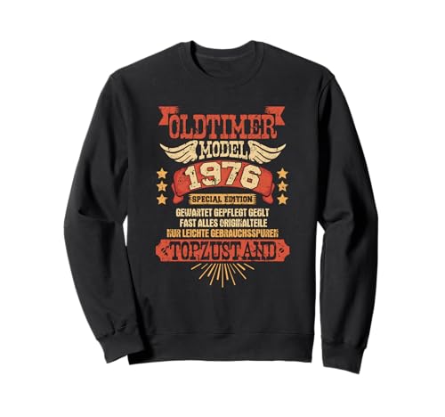 Oldtimer Model Jahrgang 1976 Männer Frauen Geburtstag Sweatshirt Oldtimer Model Jahrgang 1976 Männer Frauen Geburtstag Sweatshirt von Geburtstagsgeschenk Oldtimer Model Special edition