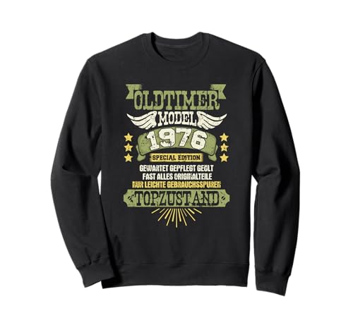Oldtimer Model Jahrgang 1976 Männer Frauen Geburtstag Sweatshirt Oldtimer Model Jahrgang 1976 Männer Frauen Geburtstag Sweatshirt von Geburtstagsgeschenk Oldtimer Model Special edition
