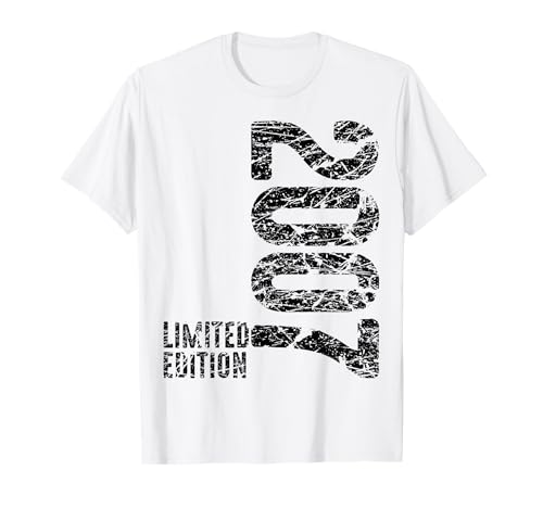 18. Geburtstag Junge Mädchen 18 Jahre 2007 Lustig Geschenk T-Shirt von Geburtstagsgeschenk Damen Herren 2007 Geschenkidee