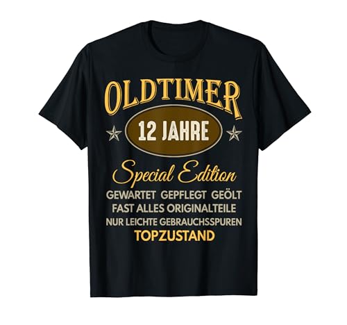 12. Geburtstag Junge Mädchen 12 Jahre 2012 Lustig Geschenk T-Shirt von 12. Geburtstag Mädchen 12. Geburtstag Deko Junge