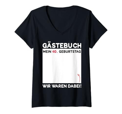 Damen Geschenk für 40. Geburtstag Mann, Frau lustig1985 T-Shirt mit V-Ausschnitt Damen Geschenk für 40. Geburtstag Mann, Frau lustig1985 T-Shirt mit V-Ausschnitt von Geburtstagsgeschenk für 40. Geburtstag Mann / Frau
