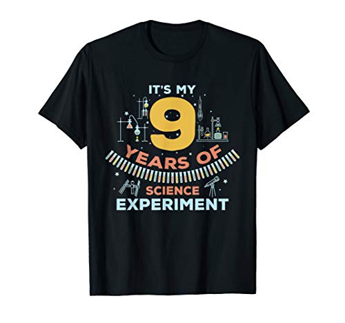 9 Geburtstag Geschenk Kinder - Experiment Wissenschaft B-day T-Shirt 9 Geburtstag Geschenk Kinder - Experiment Wissenschaft B-day T-Shirt von Geburtstagsgeschenk für Physik und Wissenschaft