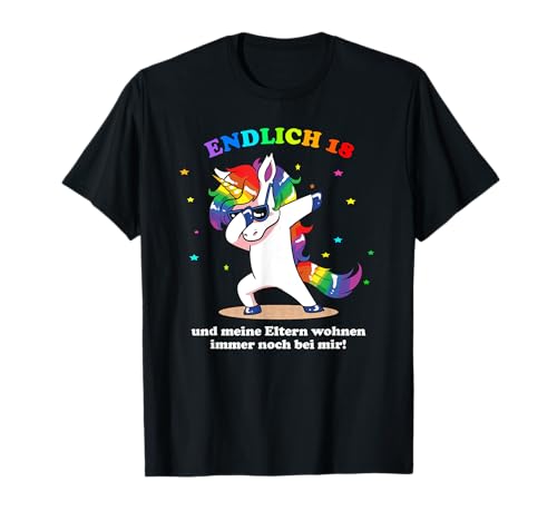 18 Jahre alt Geburtstag Junge Mädchen lustiges Einhorn 2003 T-Shirt 18 Jahre alt Geburtstag Junge Mädchen lustiges Einhorn 2003 T-Shirt von Geburtstagsgeschenke Kinder Spruch Geschenkidee