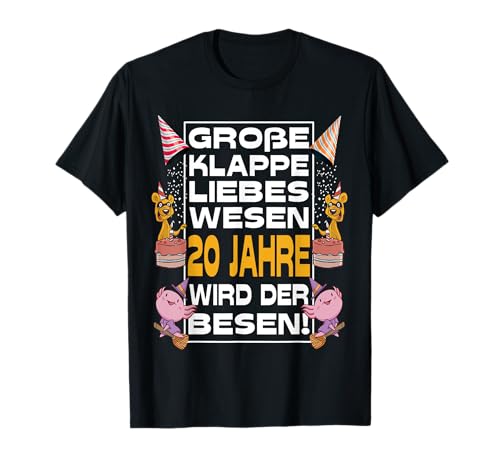 Lustiges 20 Jahre Geburtstagsshirt Geburtstag Frauen T-Shirt von Geburtstagsgeschenke & Outfits for Birthday
