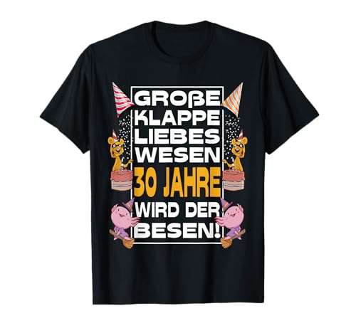 Lustiges 30 Jahre Geburtstagsshirt Geburtstag Frauen T-Shirt von Geburtstagsgeschenke & Outfits for Birthday