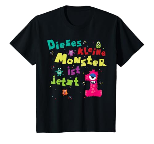 Kinder Dieses kleine Monster ist jetzt 1. Geburtstag T-Shirt Kinder Dieses kleine Monster ist jetzt 1. Geburtstag T-Shirt von Geburtstagskind Kindergeburtstag Jahreszahl Shirts