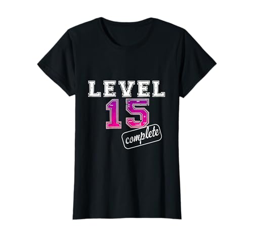 15ter Geburtstag Mädchen Geschenk zum 15. Geburtstag T-Shirt 15ter Geburtstag Mädchen Geschenk zum 15. Geburtstag T-Shirt von Geburtstagsmotiv 15 Jahre Geburtstagsgeschenk