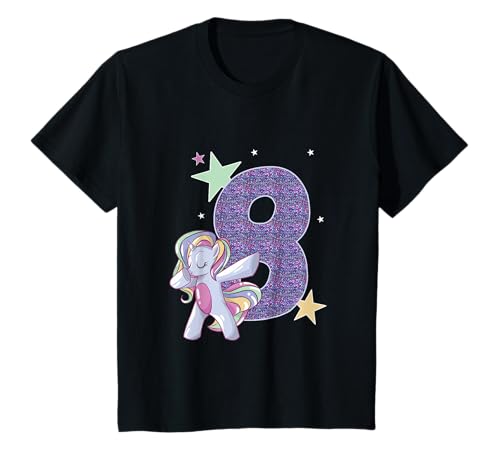 8ter Geburtstag Mädchen Geschenk zum 8. Geburtstag T-Shirt von Geburtstagsmotiv 8 Jahre Geburtstagsgeschenk