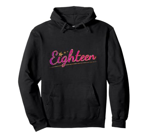 18ter Geburtstag Mädchen Geschenk 18. Geburtstag Pullover Hoodie 18ter Geburtstag Mädchen Geschenk 18. Geburtstag Pullover Hoodie von Geburtstagsshirt 18 Jahre Geburtstagsgeschenk