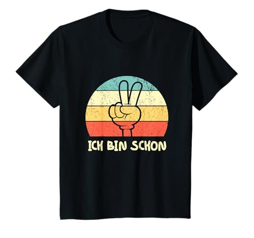 Kinder Kinder Geburtstag Deko Hand 2 Jahre Jungen Mädchen Ich Bin 2 T-Shirt von Geburtstagsshirt 2 Jahre Junge Mädchen Tshirt