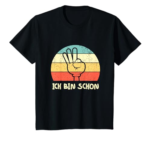 Kinder Kinder Geburtstag Deko Hand 3 Jahre Jungen Mädchen Ich Bin 3 T-Shirt von Geburtstagsshirt 3 Jahre Junge Mädchen Tshirt