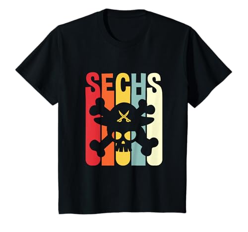 Geburtstagsshirt 6 Jahre - 6. Geburtstag Kinder Piraten T-Shirt Geburtstagsshirt 6 Jahre - 6. Geburtstag Kinder Piraten T-Shirt von Geburtstagsshirt 6 Jahre Junge 6. Kindergeburtstag