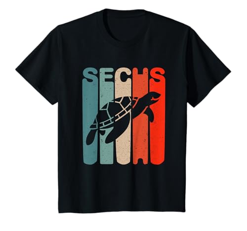 Geburtstagsshirt 6 Jahre - 6. Geburtstag Kinder Schildkröte T-Shirt Geburtstagsshirt 6 Jahre - 6. Geburtstag Kinder Schildkröte T-Shirt von Geburtstagsshirt 6 Jahre Schildkröte 6. Geburtstag