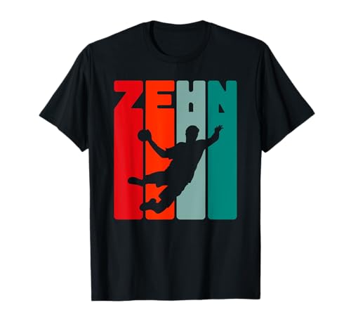 10. Geburtstag Handballer 10 Jahre Handball Jungs T-Shirt 10. Geburtstag Handballer 10 Jahre Handball Jungs T-Shirt von Geburtstagsshirt Handball Kinder Sport Jungs