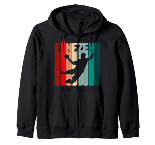 15. Geburtstag Handballer 15 Jahre Handball Jungs Kapuzenjacke 15. Geburtstag Handballer 15 Jahre Handball Jungs Kapuzenjacke von Geburtstagsshirt Handball Kinder Sport Jungs