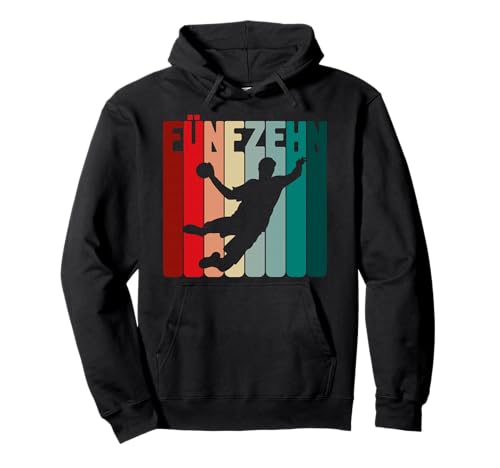 15. Geburtstag Handballer 15 Jahre Handball Jungs Pullover Hoodie 15. Geburtstag Handballer 15 Jahre Handball Jungs Pullover Hoodie von Geburtstagsshirt Handball Kinder Sport Jungs