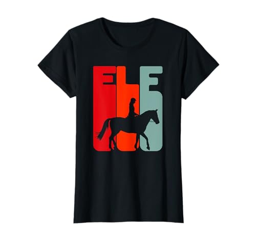 11. Geburtstag Reiterin Pferde Fan 11 Jahre Mädchen T-Shirt von Geburtstagsshirt Pferde Mädchen Reiterin Pony Fans